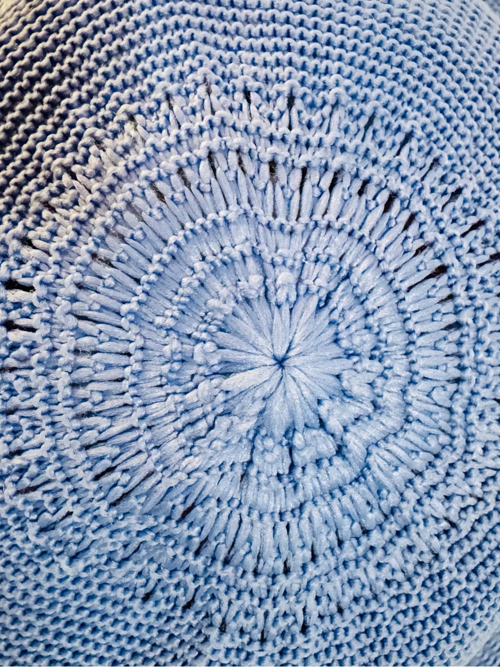 Periwinkle Sun Hat - Picture 3 of 6